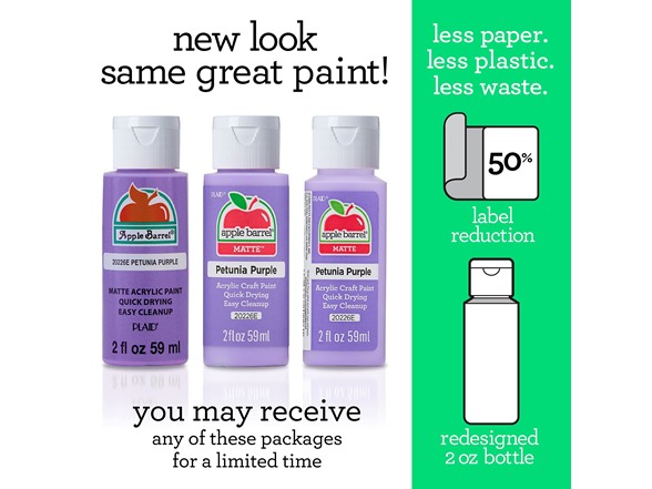 Apple Barrel Matte Acrylic Paint 2-Ounce