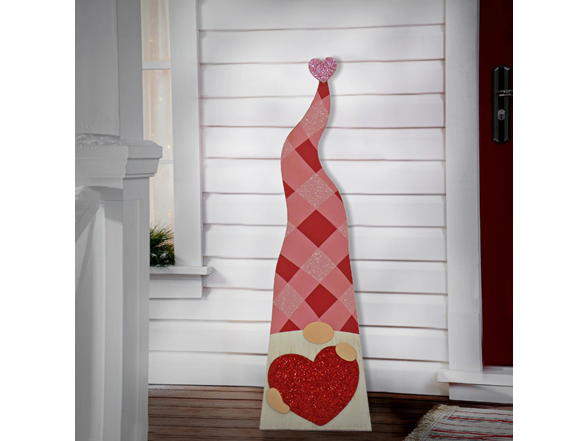 Valentine's Heart Gnomes Decoration