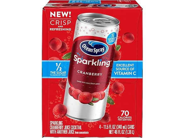 Ocean Spray® Sparkling Cranberry Juice