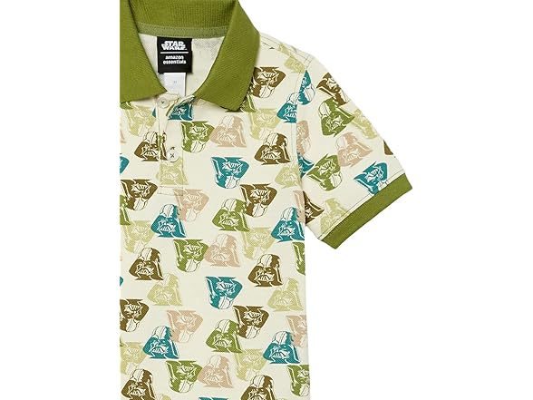 (2 Pack) AE Boys (Small) Darth Vader Polos