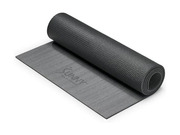 Sunny Health & Fitness 6mm Non-Slip Exercise Yoga Mat
