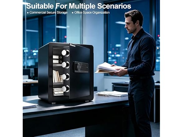 Emasme 2.0cu ft Fireproof Home Safe