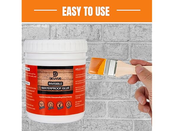 Deuvuo 35 Oz Clear Glue Sealant
