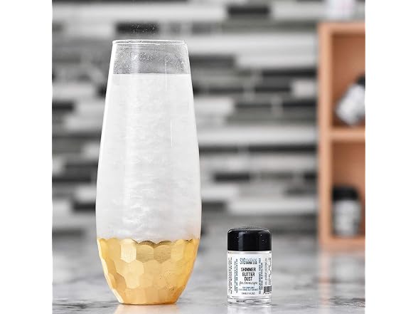 Edible Silver Glitter Drink Dust 3 Gram Shaker