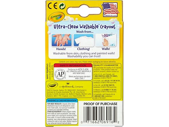 Crayola Ultra-Clean Washable Crayons