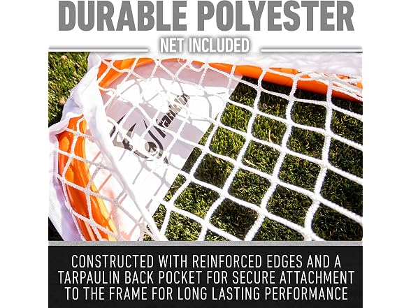 Franklin Sports Official Quikset Lacrosse Goal - 6' x 6'