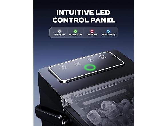 Totnz Boost Ice Maker with 2.5L Expanding Ice Basket - Gallery 3