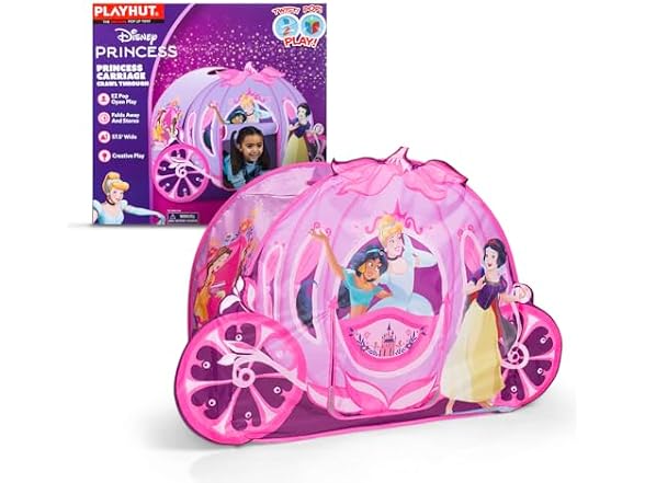 Playhut Disney Princess Carriage Crawl Through