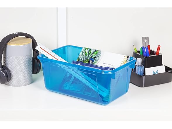 Storex Small Cubby Bins