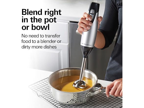 Hamilton Beach Speed Hand Blender with Chopping Bowl