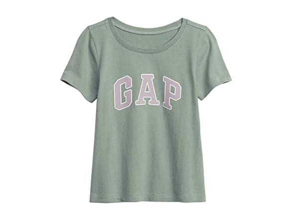 GAP Baby Girls Logo Tee (0-3M) Green