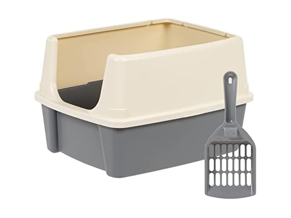 Amazon Basics Large Cat Litter Box