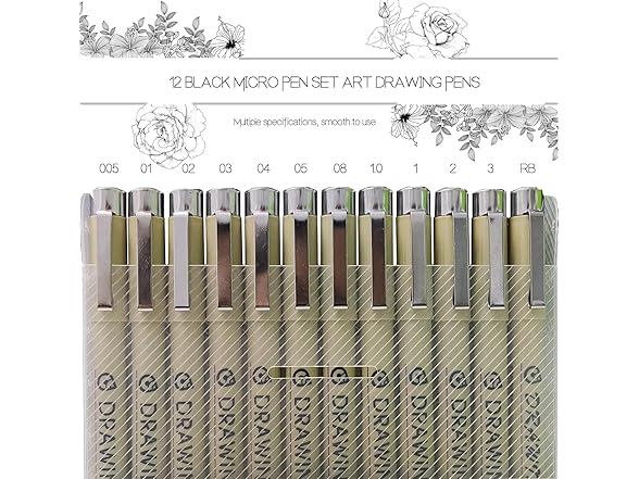 Generic Fineliner Drawing Art Pen, Writing Pen