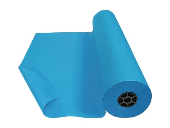 Colorations Bright Blue Paper Roll 36" x 1000'