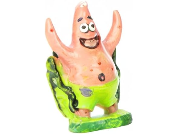 Penn-Plax Mini Patrick Aquarium Ornament