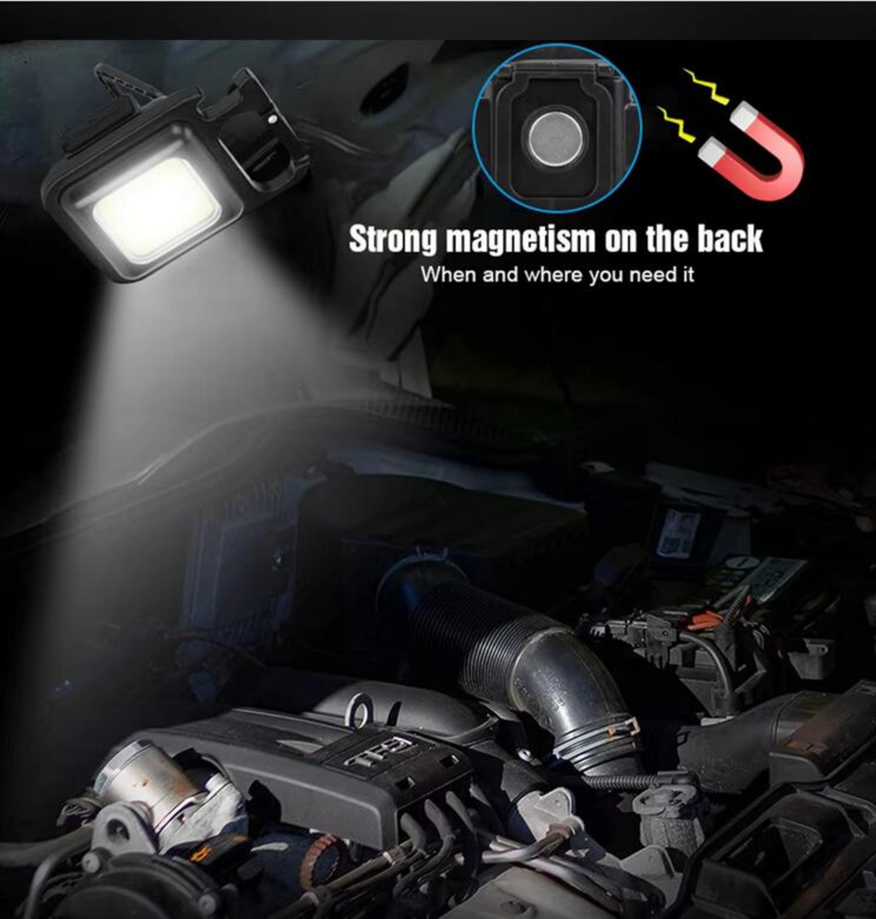 2-Pack Rechargeable Keychain Work Lights - Gallery 18