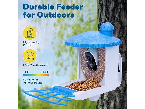 Twesync Smart Bird Feeder with Camera
