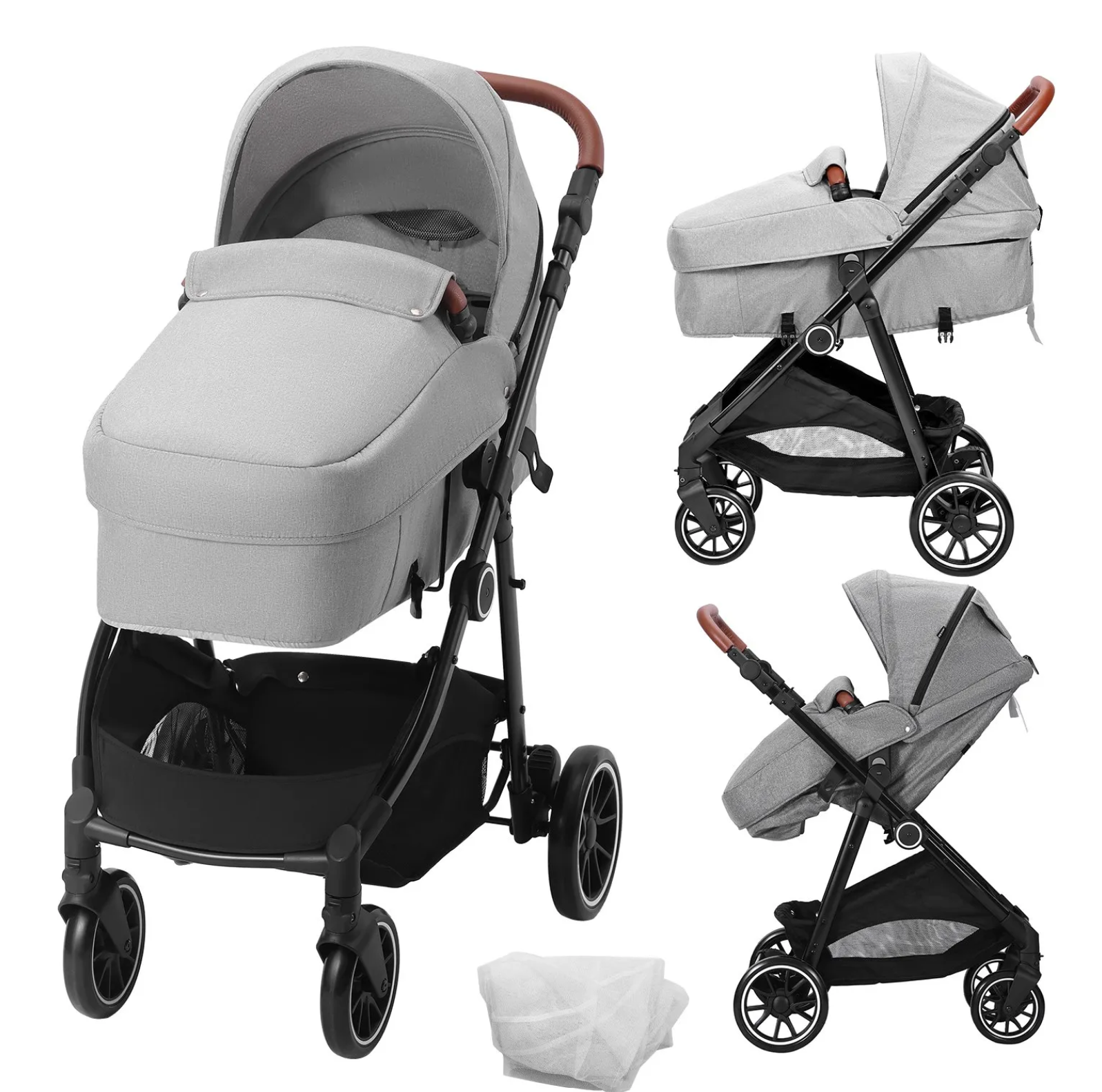 Standard Baby Stroller (Open Box) - Gallery 2