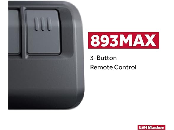 3Pk LiftMaster 893Max Security Remote
