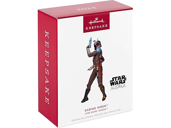 Hallmark Star Wars Ahsoka Sabine Wren Ornament