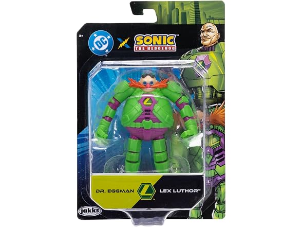 DC X Sonic Collectable 2.5 Inch Scale Action Figures