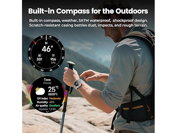 WalkerFit Smart Watch for Adults