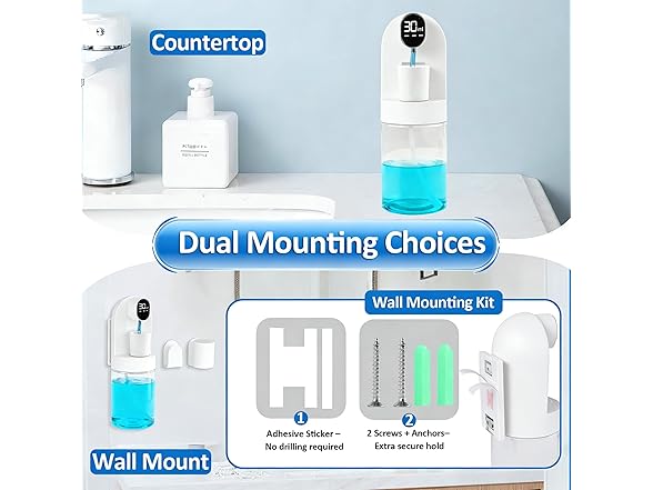 Mouthwash Dispenser for Bathroom