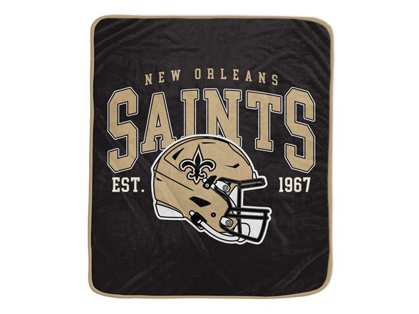 NFL Team Vintage Helmet Cozy Throw (50 x 60)