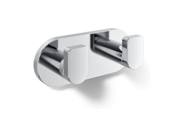 Kohler 73146-CP Composed? Double Robe Hook,