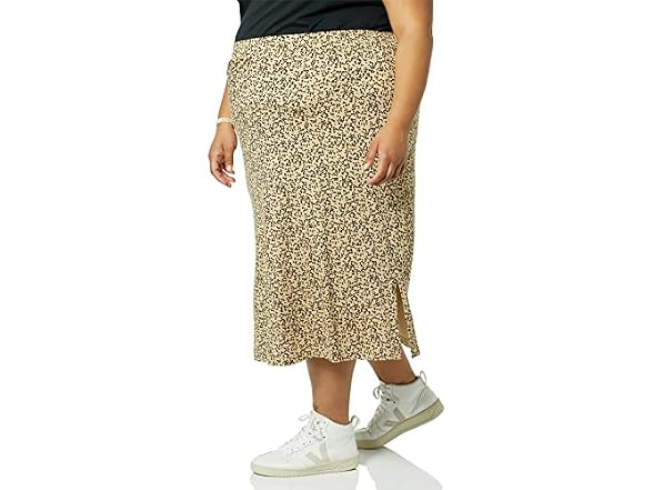 Amazon Essentials Women (4X) Pull Knit Midi Skirt