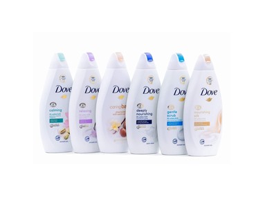 $30.99, Was $39.99, 22% Off! 6-Pack Dove Body Wash Shower Gel dealfomo
