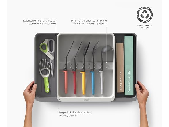 Joseph DrawerStore Expanding Utensil and Gadget Organizer