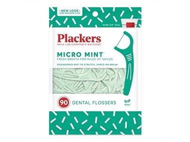 $1.99, Was $3.20, 37% Off! PLACKERS Mint Flossers 90ct dealfomo