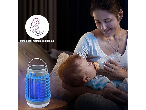Mozz Guard Solar Mosquito Lamp, Orange