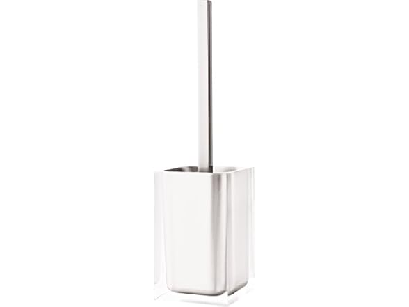 Nameeks RA33-02 Rainbow Toilet Brush Holder, White