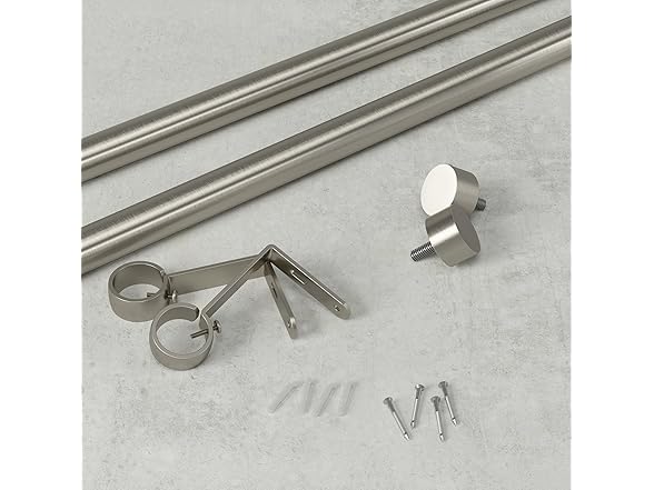 Umbra Cappa Curtain Rod, 72" to 144"