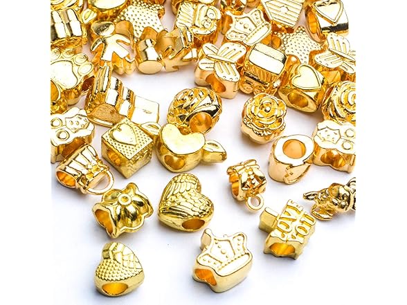 Jdesun Golden Spacer Beads