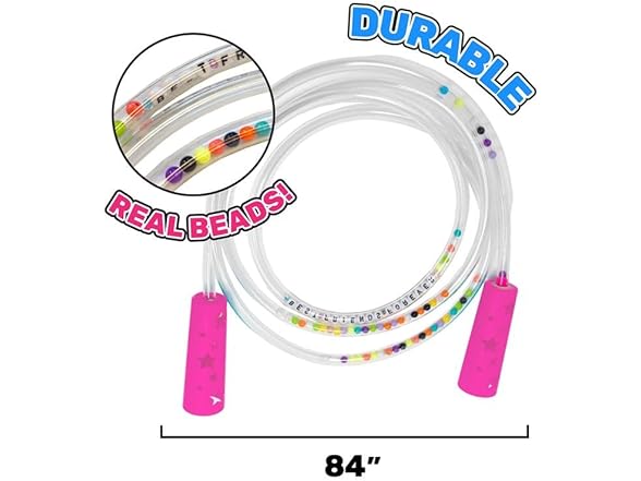 KESS Friendship Bracelet 84" Jump Rope - 6 pack