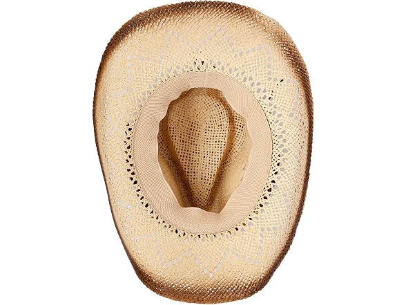 Queue Essentials Women (OS) Classic Straw Hat Brim