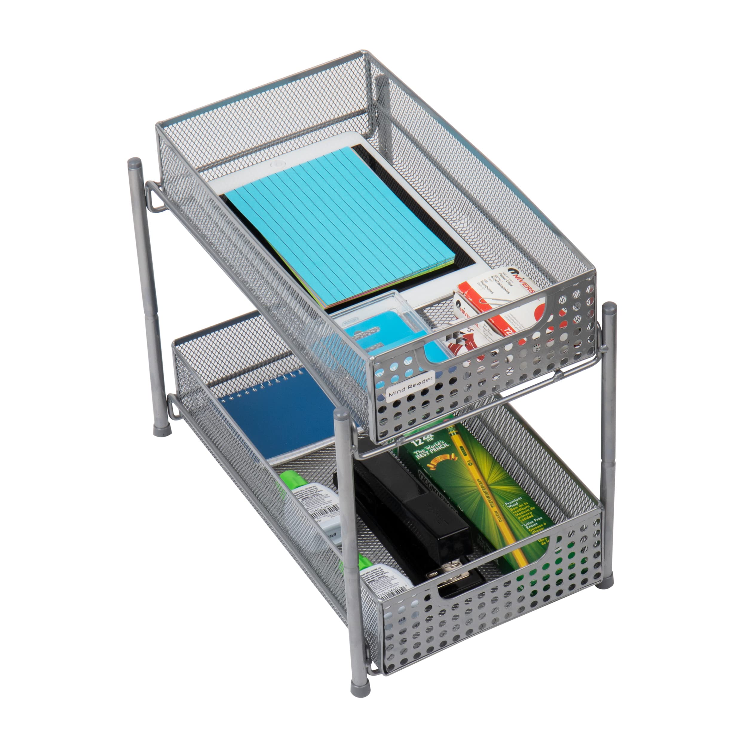 Mind Reader 2-Tier Mesh Storage Basket - Gallery 26