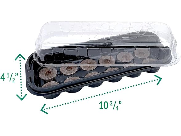 Jiffy Seed Starting Kit, 12 Cell 36mm 