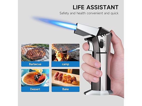 Kitchen Torch Adjustable Flame