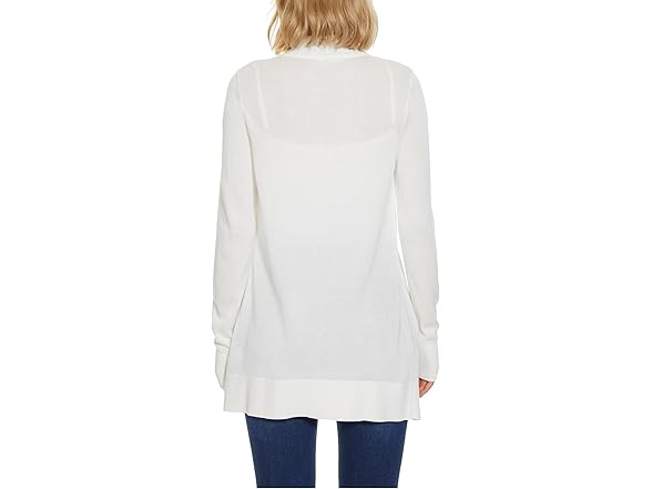 Spicy Sandia Womens Knit Cardigan Open Front Sweater (L)