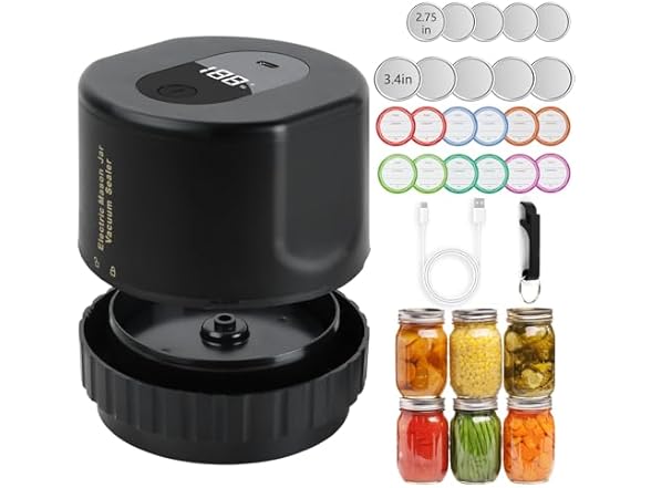 SZO Mason Jar Vacuum Sealer