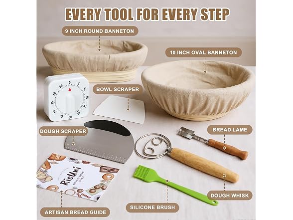 RisUni Sourdough Starter Kit