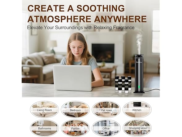 Waterless Scent Diffuser Starter Kit –