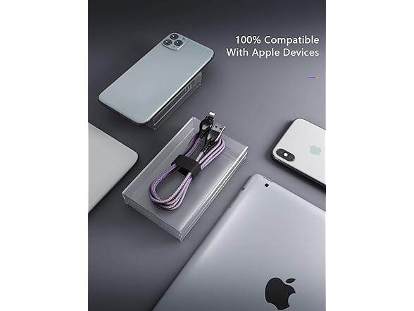 6.6ft Lightning iPhone Charging Cable