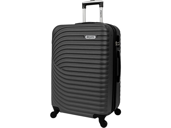Black-Dejuno (24" H x 16" L x 10" W (26" H including handle and wheels), 7lbs)