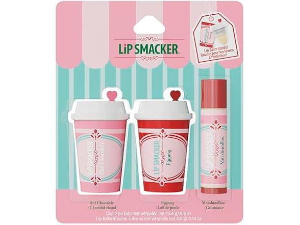 Lip Smacker Lip Smacker Holiday Café Balm Trio, Mois