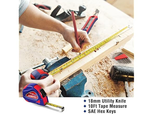 WORKPRO 35-Piece Tools Set